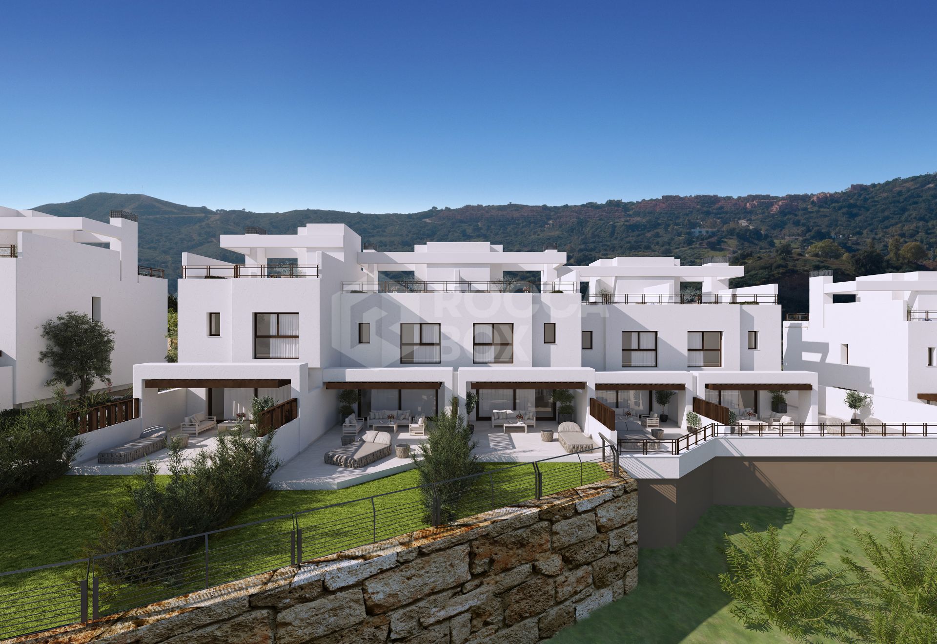 Belaria, spacious townhouses in La Cala Golf Resort in Mijas.