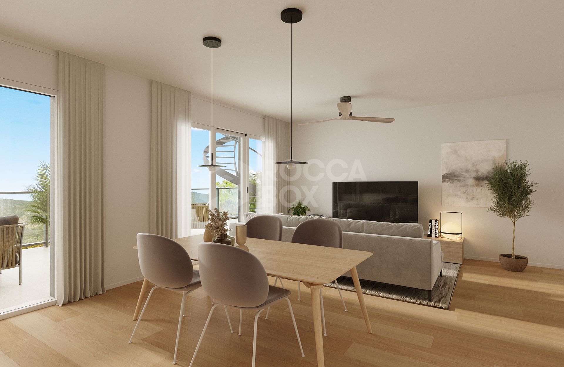 Breeze, modern apartments and townhouses on the sunny Costa Blanca.
