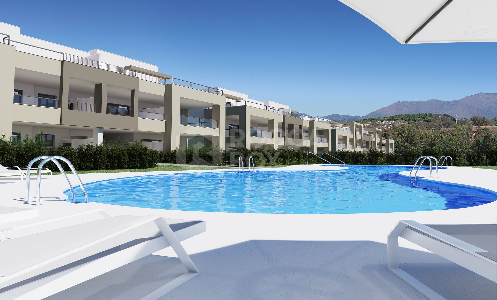 Solemar, contemporary apartments with amazing seaviews in Casares Beach.