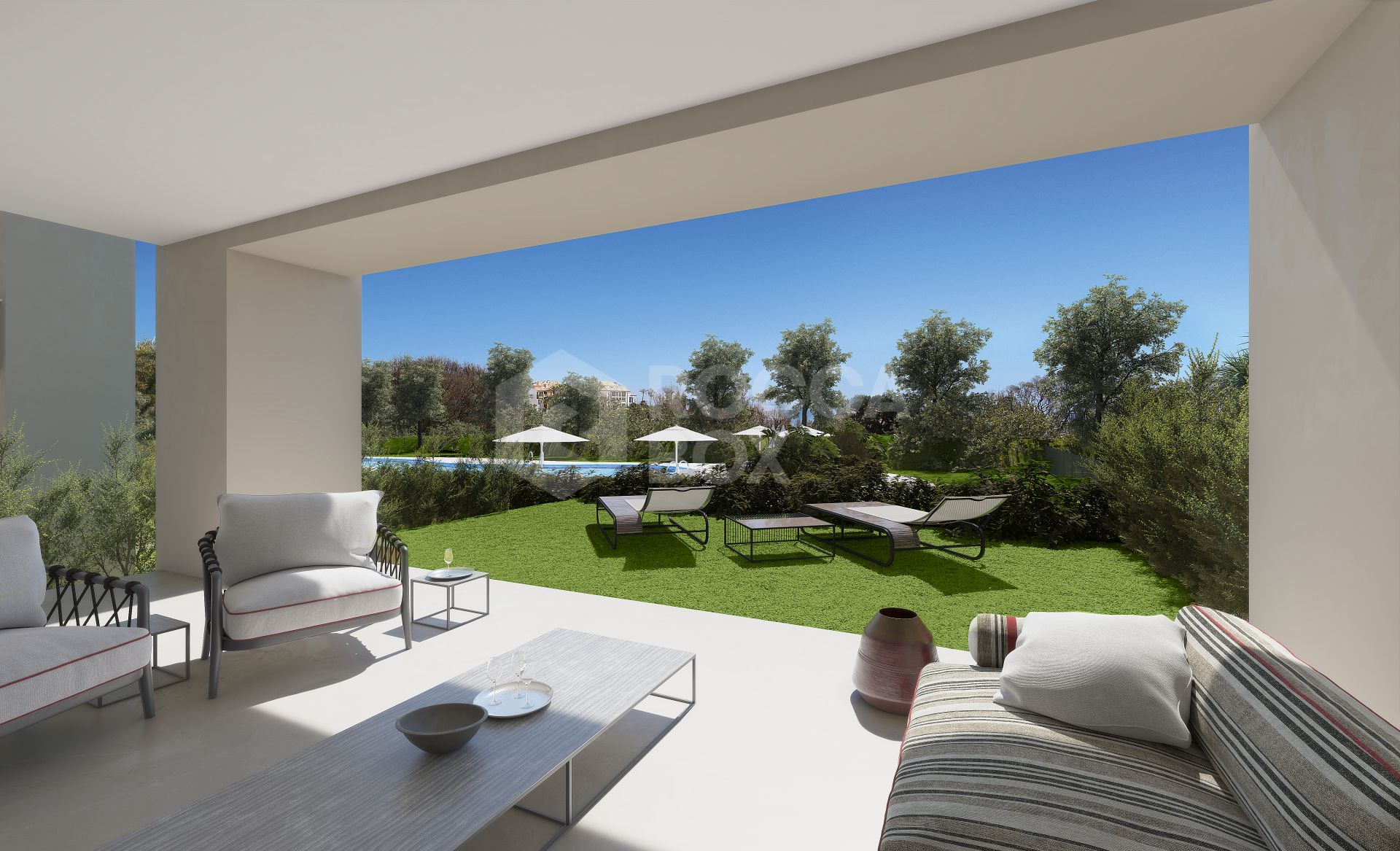 Solemar, contemporary apartments with amazing seaviews in Casares Beach.