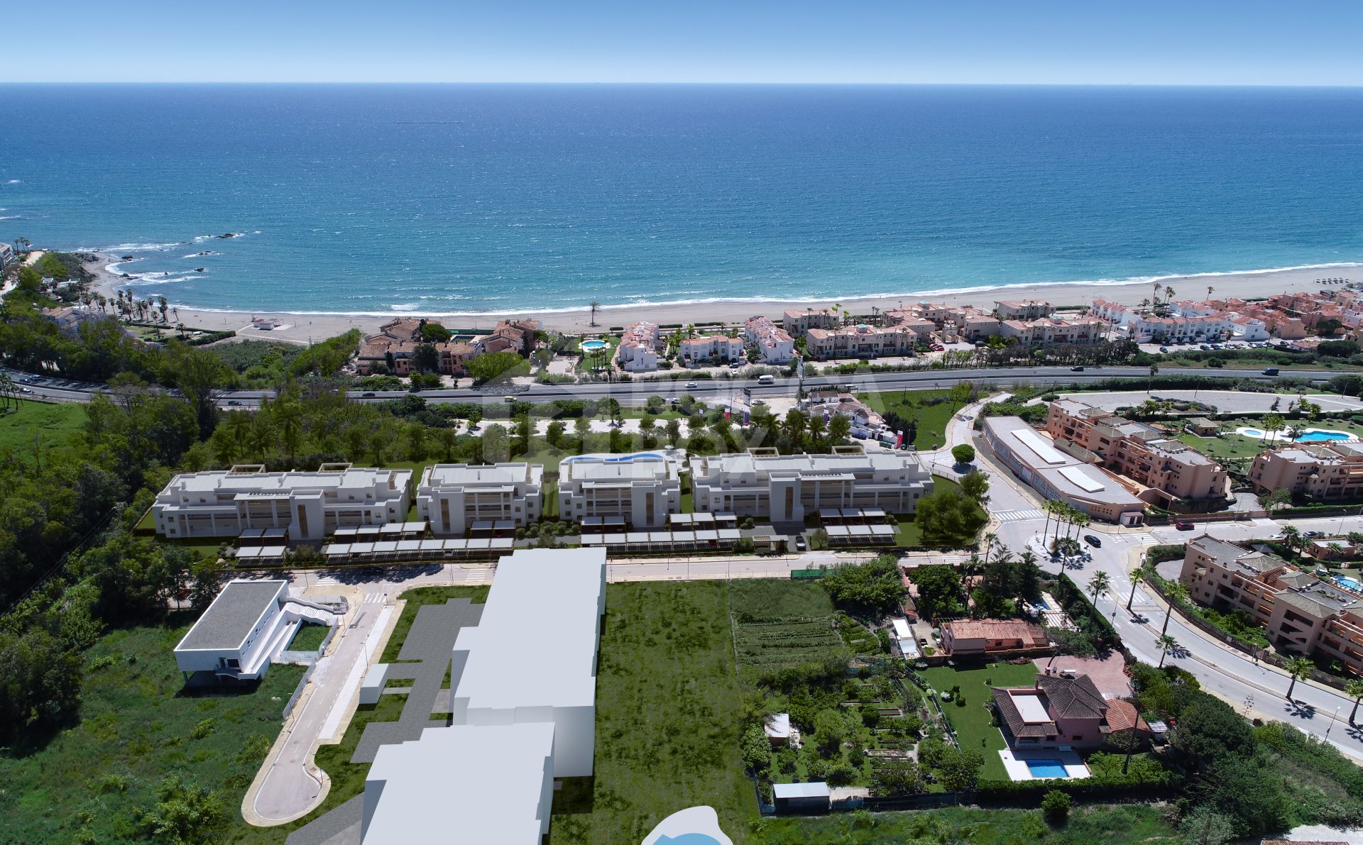 Solemar, contemporary apartments with amazing seaviews in Casares Beach.