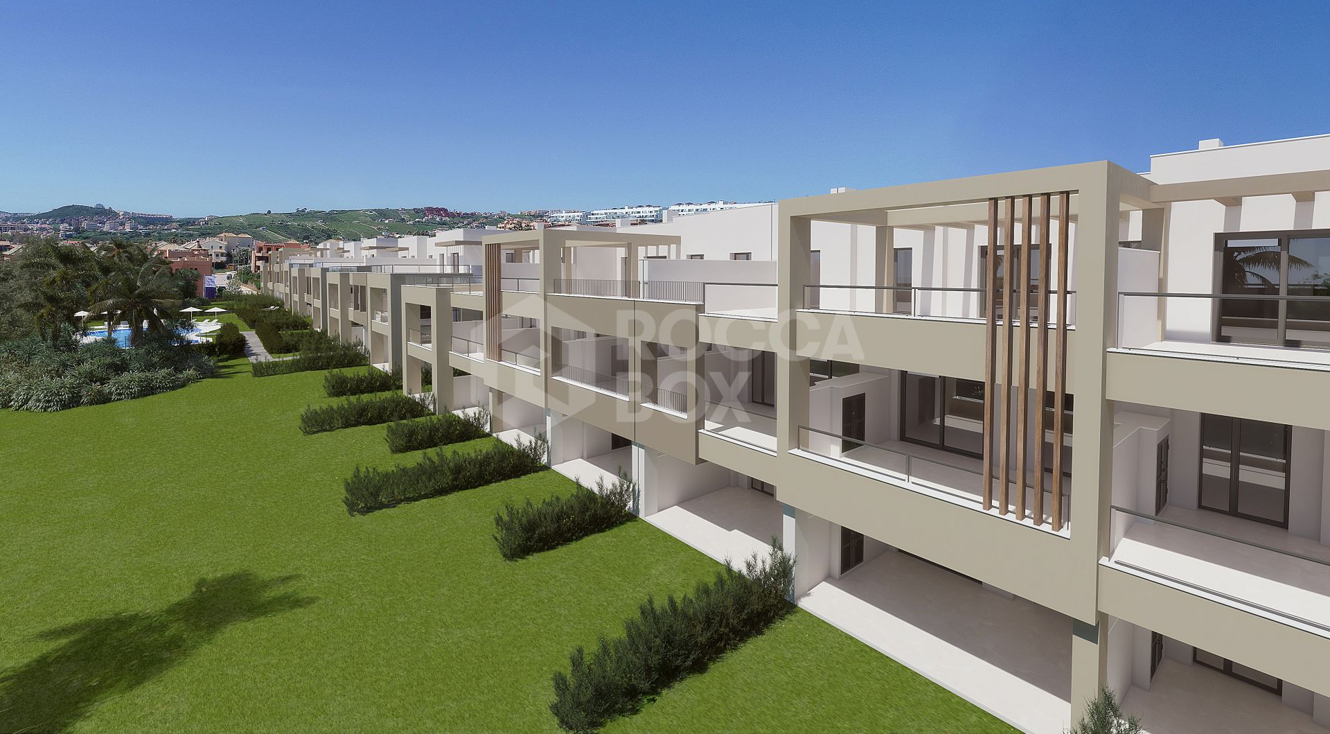 Solemar, contemporary apartments with amazing seaviews in Casares Beach.