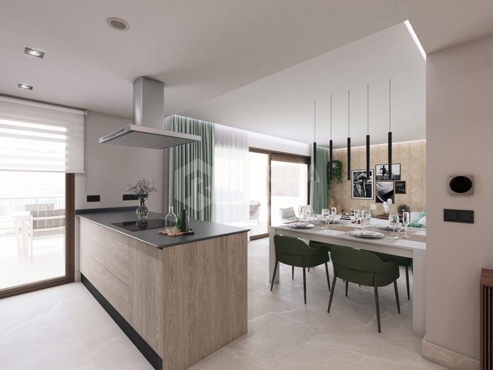 Almazara Hills, modern apartments surrounded by nature close to Marbella