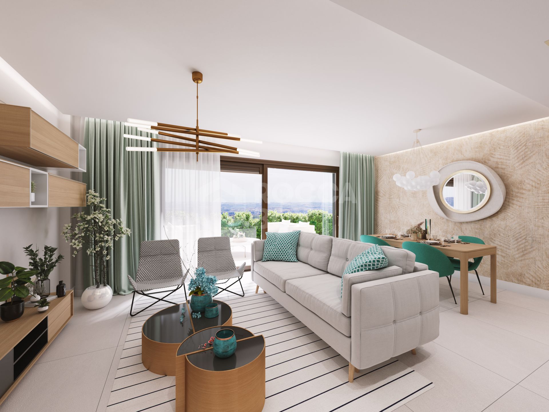 Almazara Hills, modern apartments surrounded by nature close to Marbella