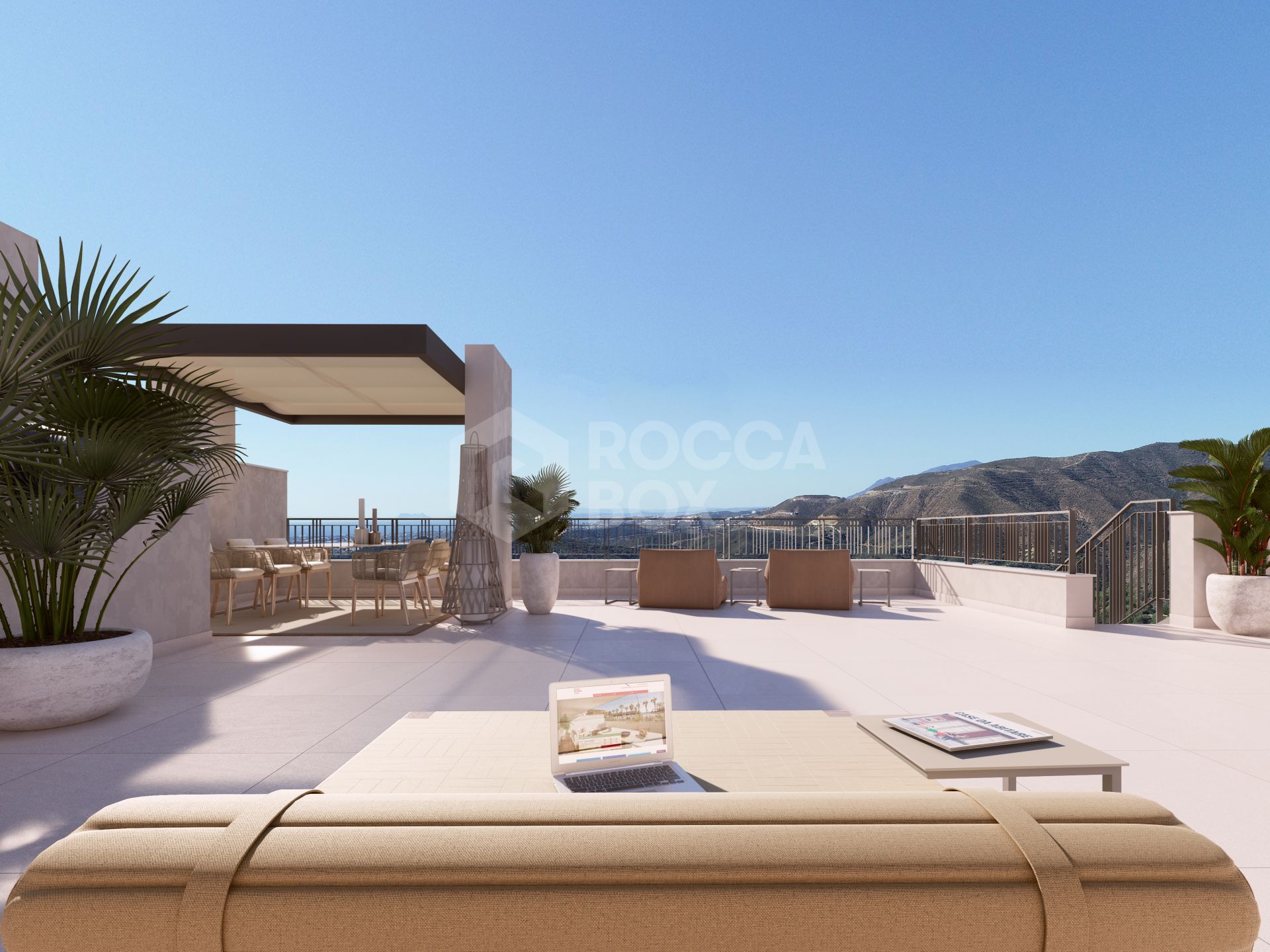 Almazara Hills, modern apartments surrounded by nature close to Marbella