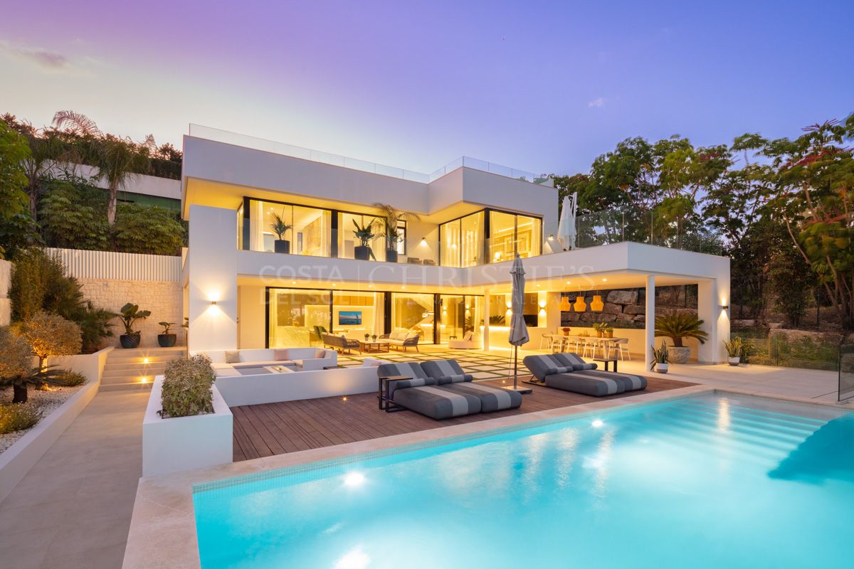 Modern California-Style Villa in Nueva Andalucía Golf Valley. | Christie’s International Real Estate