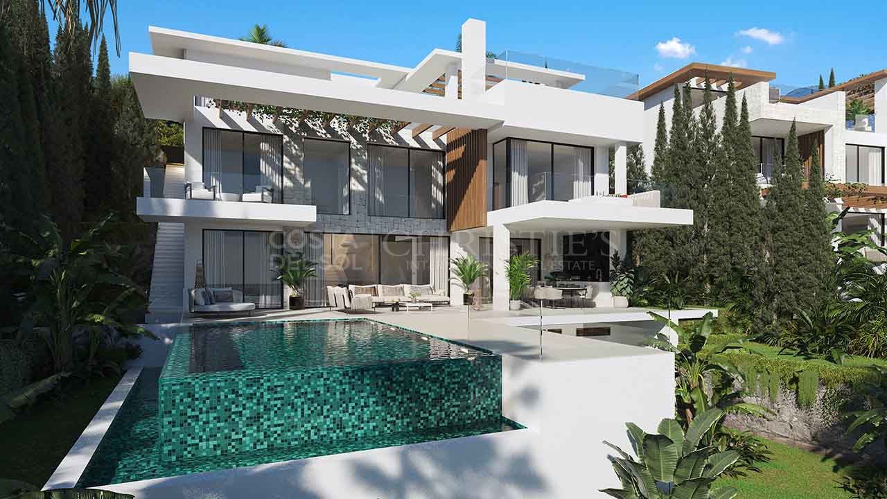 New construction villas surrounded by breathtaking scenery in Estepona