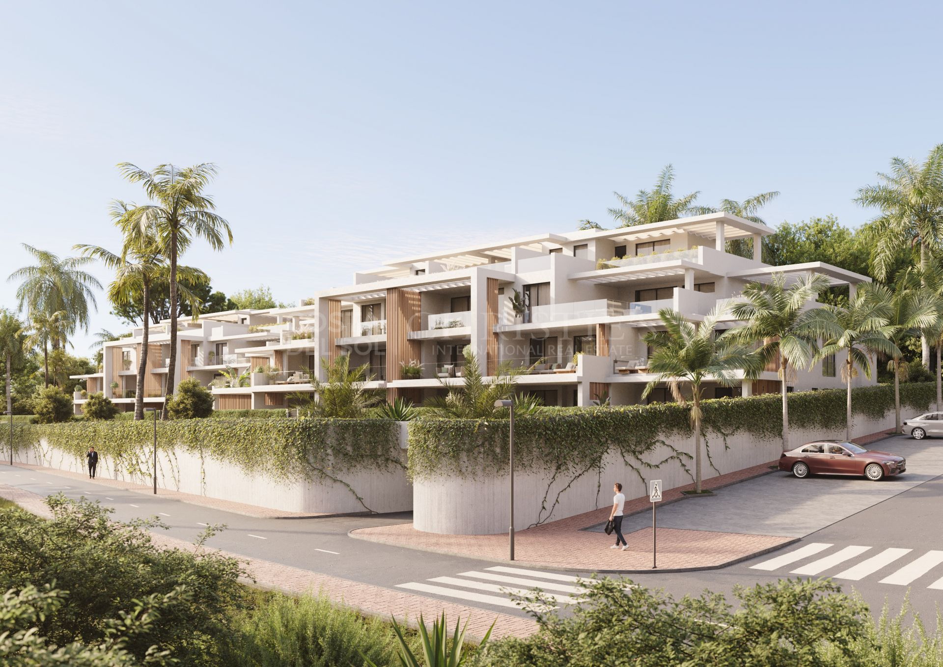 New luxury residences with sea views, new Golden Mile, Estepona