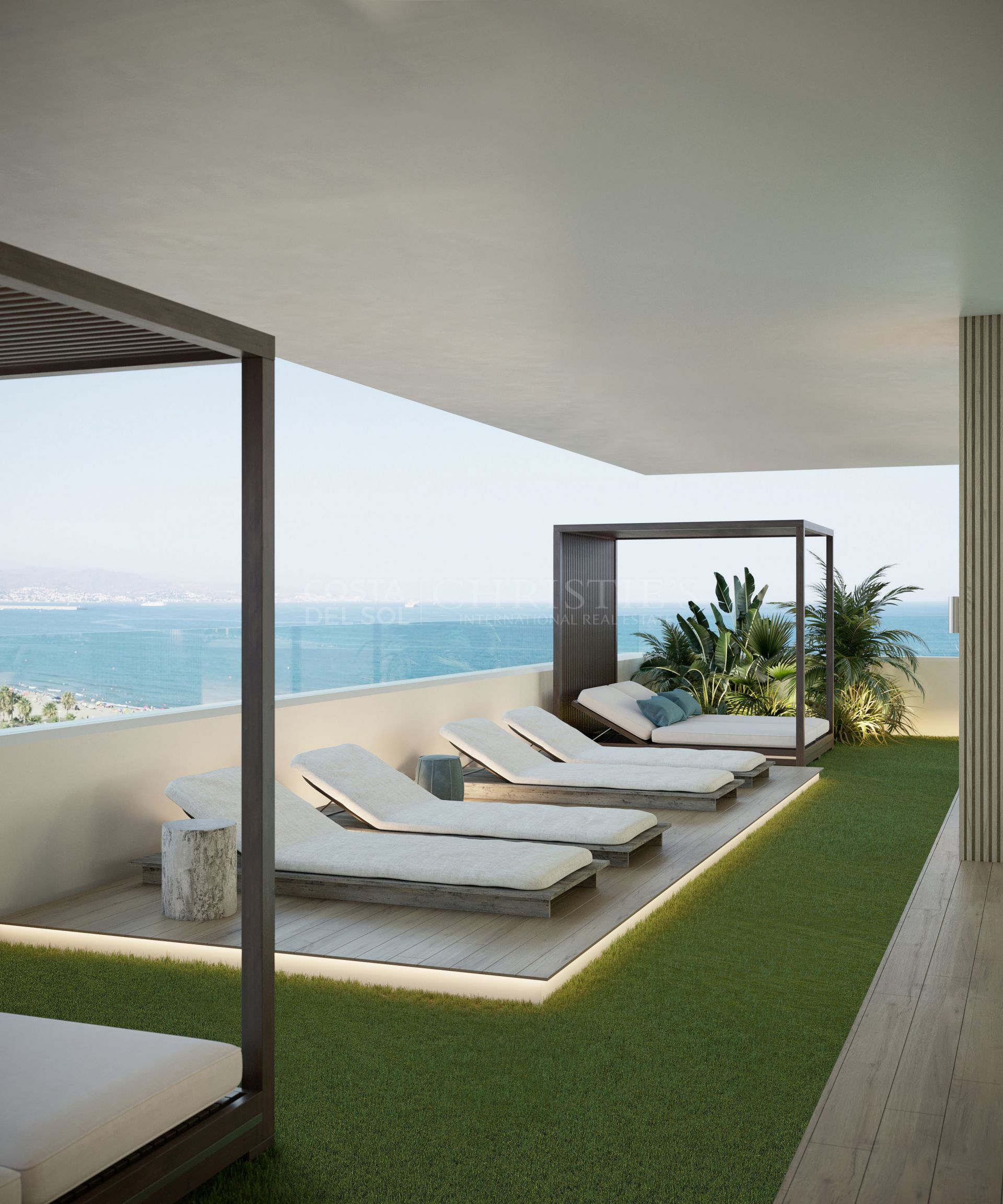 Apartamento en Malaga con Hermosa Vista al Mar. | Christie’s International Real Estate