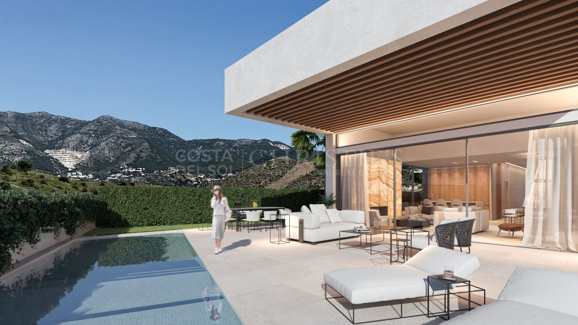 Unique designer villa with sea views in El Higueron, Fuengirola | Christie’s International Real Estate