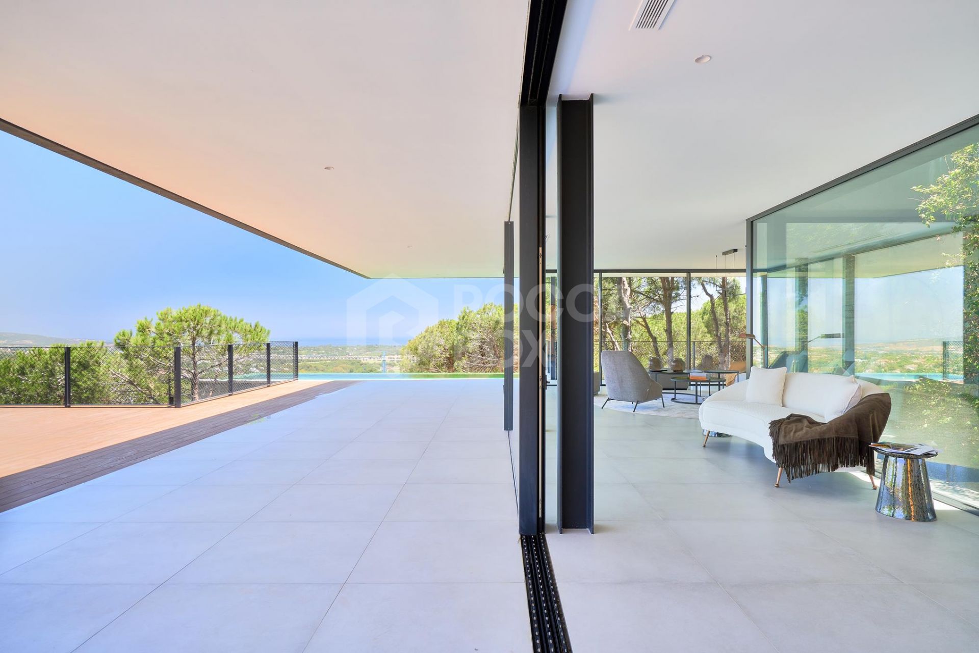 Spectacular modern villa with panoramic views