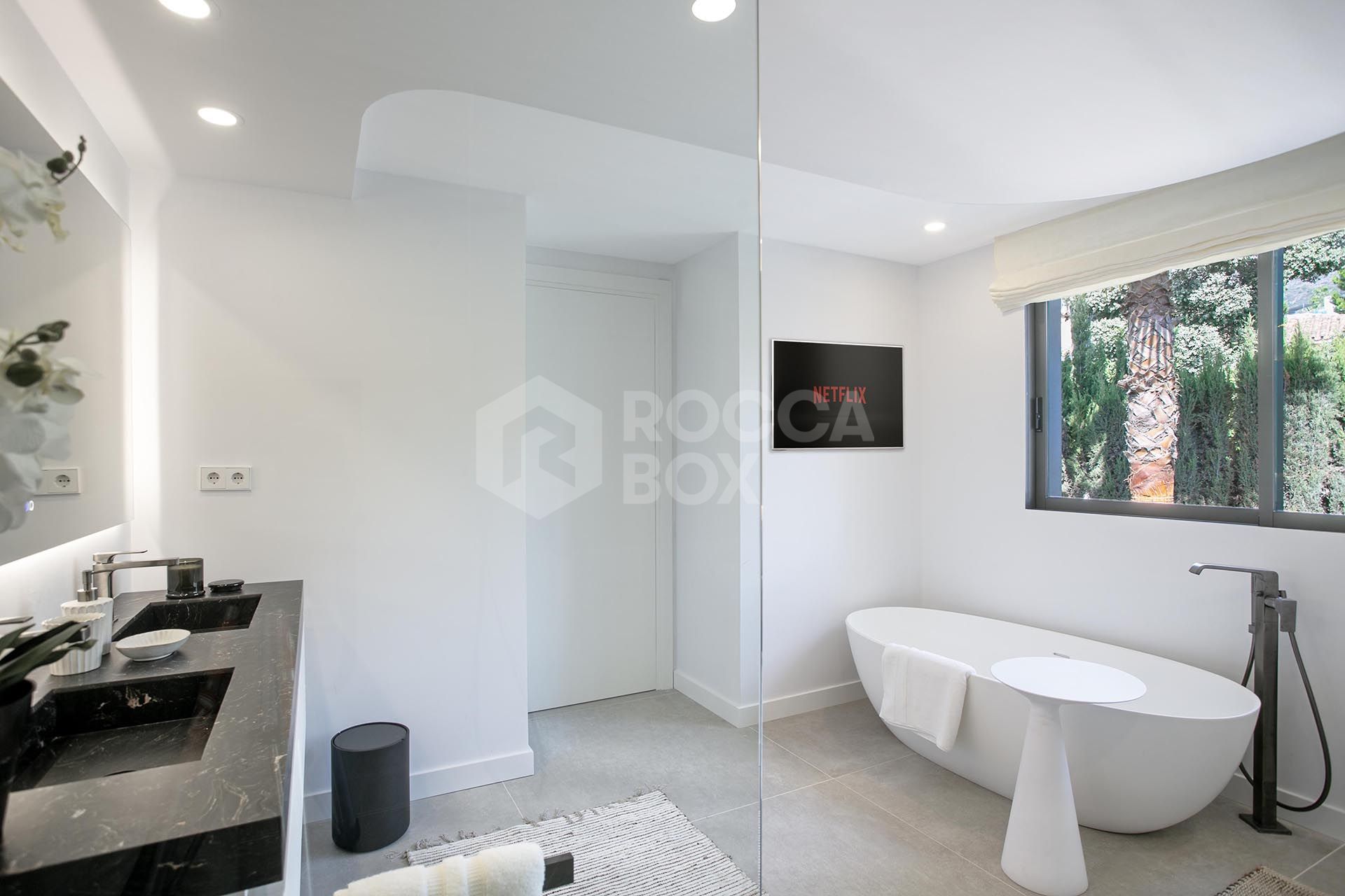 Luxury Five-Bedroom Villa with Panoramic Sea Views in Rocio de Nagüeles, Marbella Golden Mile