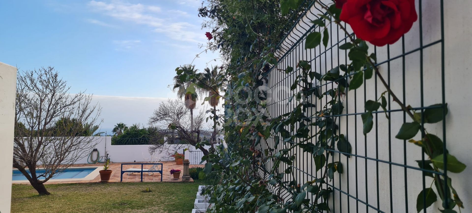 Charming traditional style Villa with Panoramic Sea Views and guest apartment in Puerto Romano, Estepona