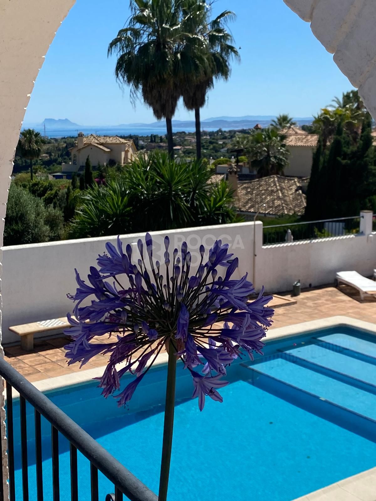 Charming traditional style Villa with Panoramic Sea Views and guest apartment in Puerto Romano, Estepona