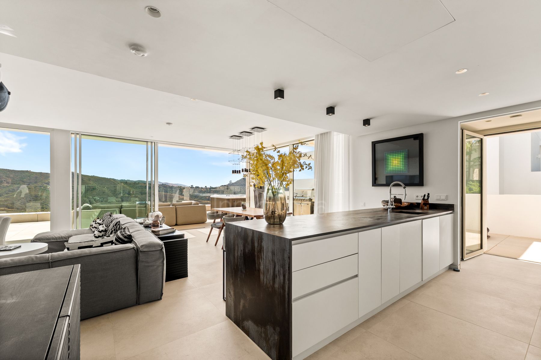 Duplex Penthouse in Palo Alto, Ojen
