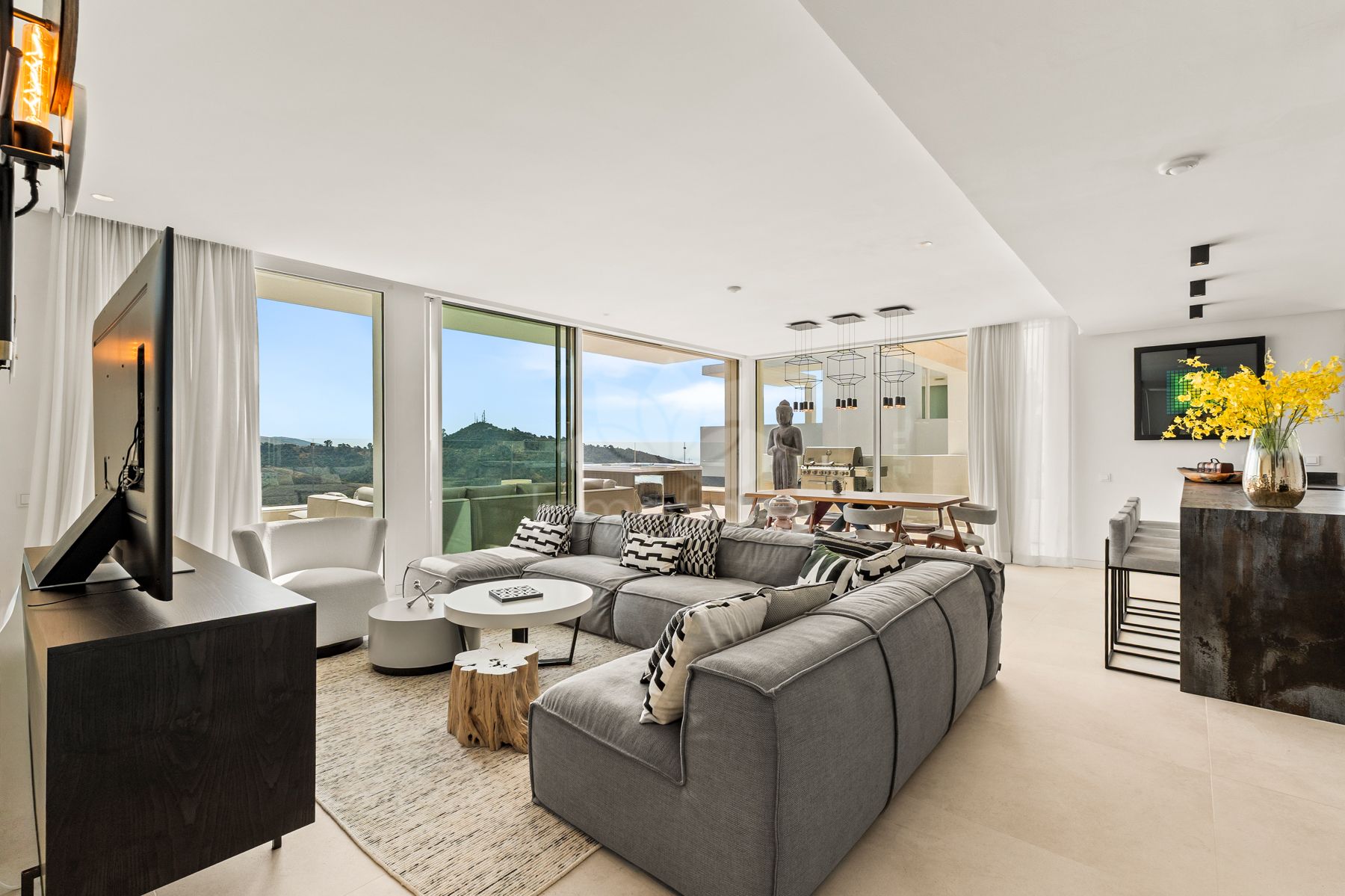 Duplex Penthouse in Palo Alto, Ojen