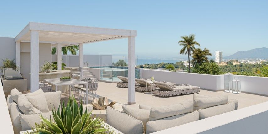STYLISH 3 BEDROOM PENTHOUSE APARTMENT IN SPECTACULAR COMPLEX EAST OF MARBELLA