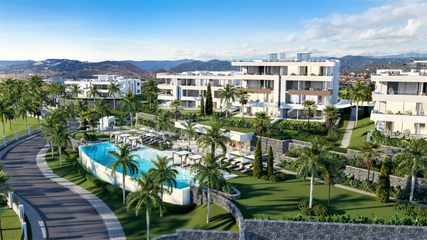 STYLISH 3 BEDROOM PENTHOUSE APARTMENT IN SPECTACULAR COMPLEX EAST OF MARBELLA