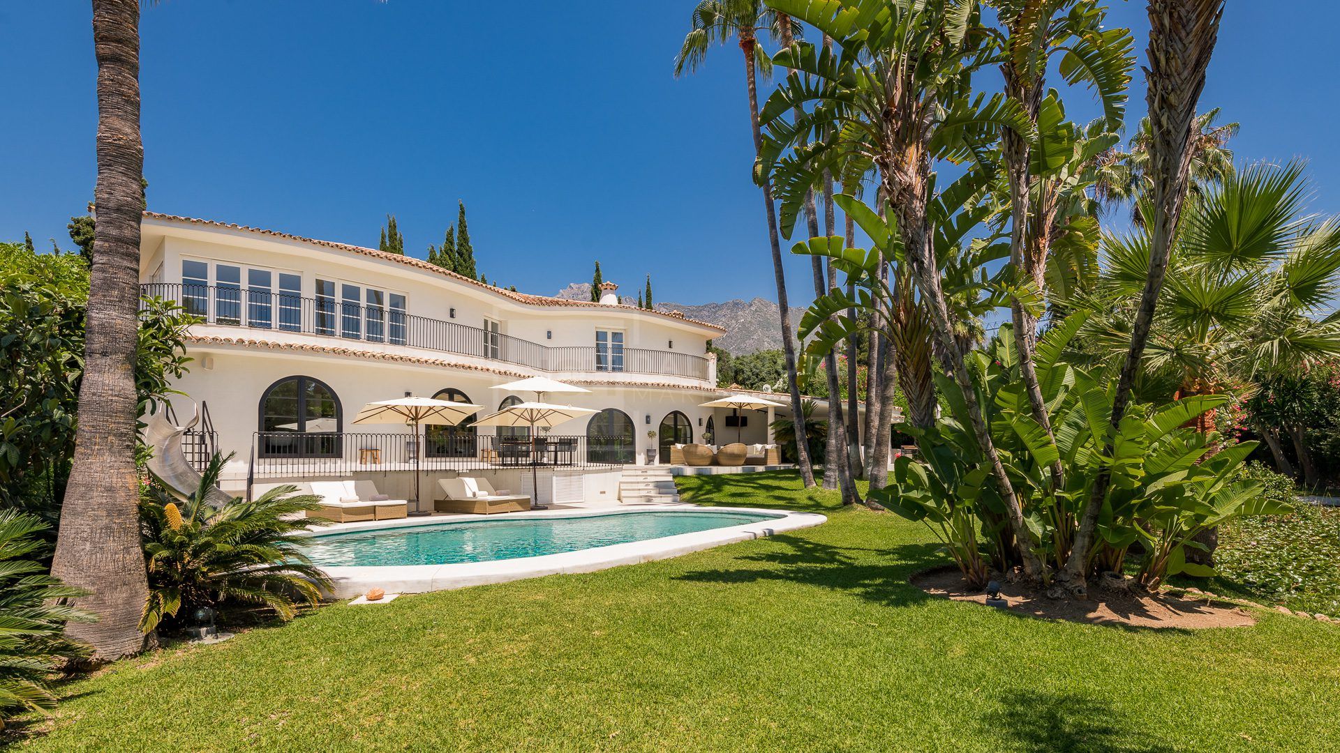 Villa en alquiler en Nagüeles, Marbella