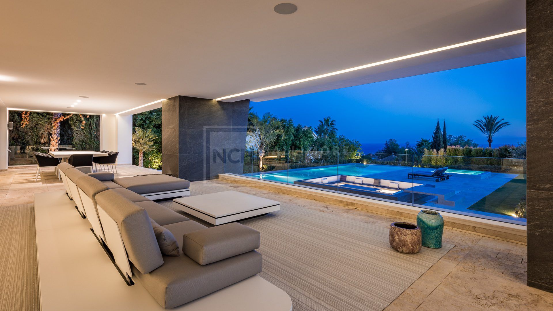 Rental Property: Stunning Contemporary 6-Bedroom Villa in Sierra Blanca