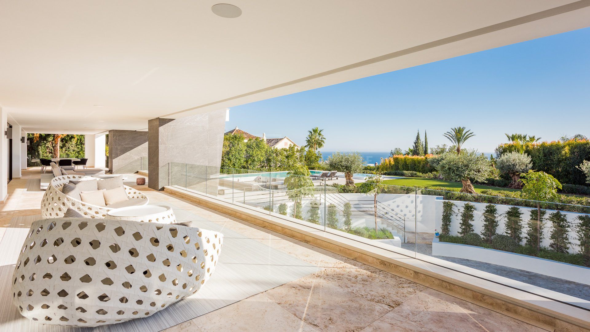 Rental Property: Stunning Contemporary 6-Bedroom Villa in Sierra Blanca