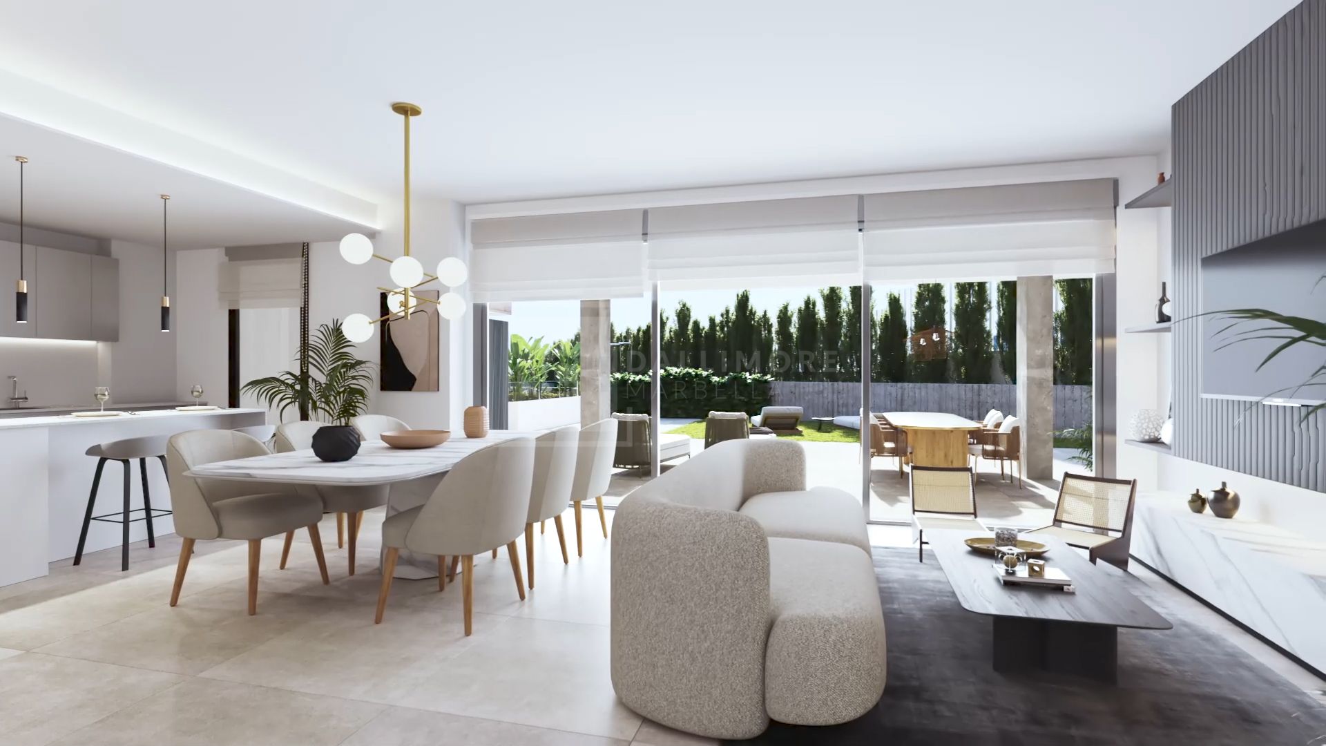 BRAND NEW LUXURY CONTEMPORARY 3-BEDROOM APARTMENT EAST MARBELLA