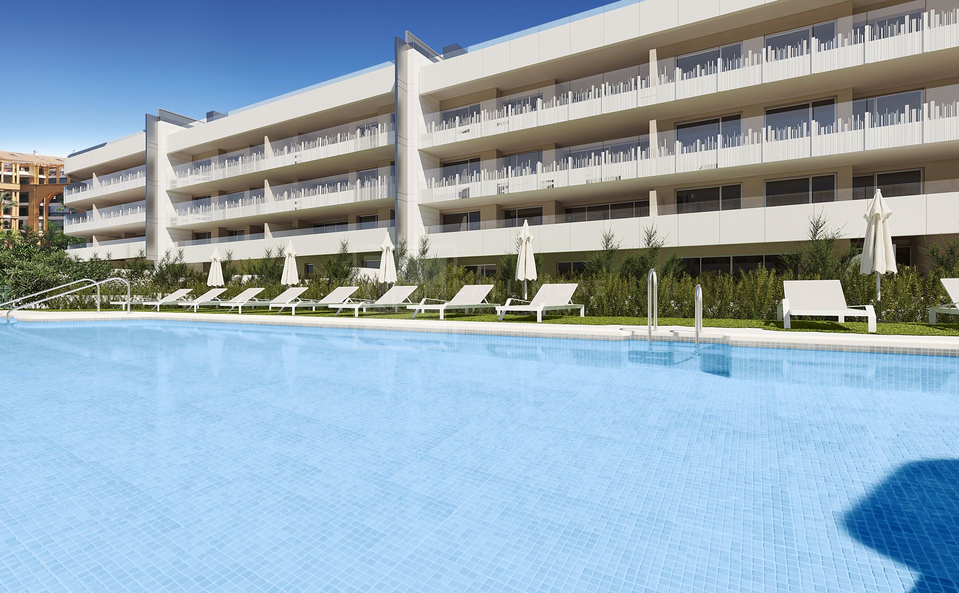 ATTRACTIVE BRAND NEW 3 BEDROOM APARTMENT CLOSE TO BEACH IN SAN PEDRO DE ALCANTARA