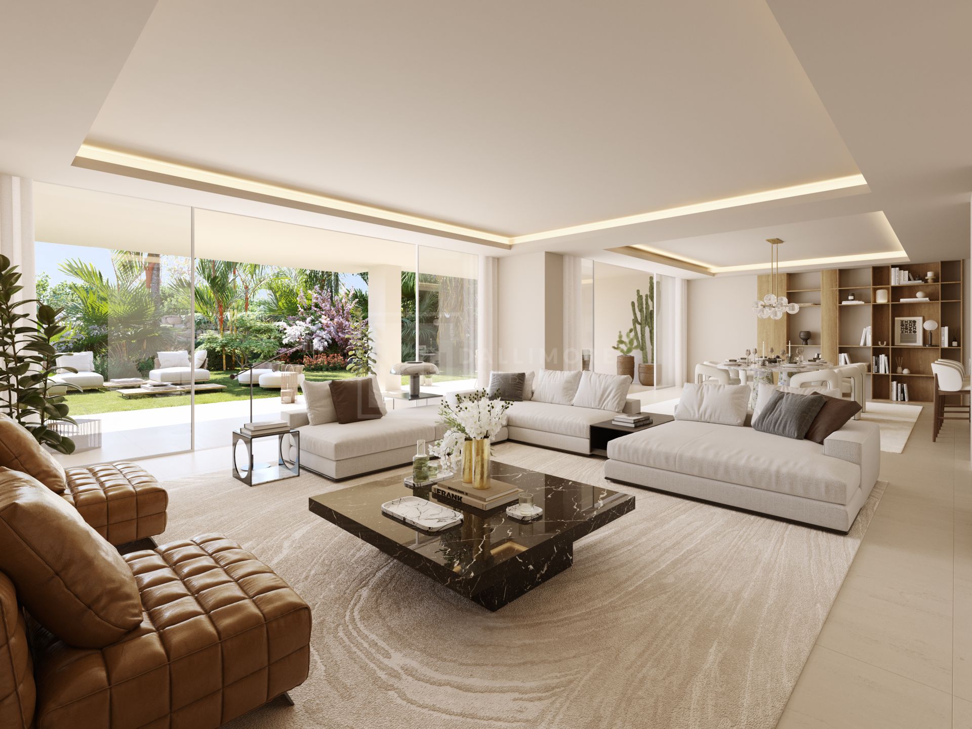 STRIKING NEW 3-BEDROOM CONTEMPORARY LUXURY PENTHOUSE, GOLDEN MILE, MARBELLA