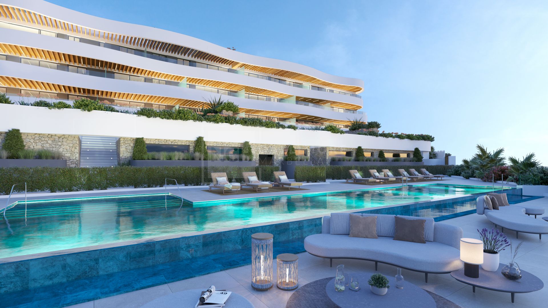 STRIKING BRAND NEW 2- BEDROOM CONTEMPORARY APARTMENT FOR SALE IN MIJAS COSTA