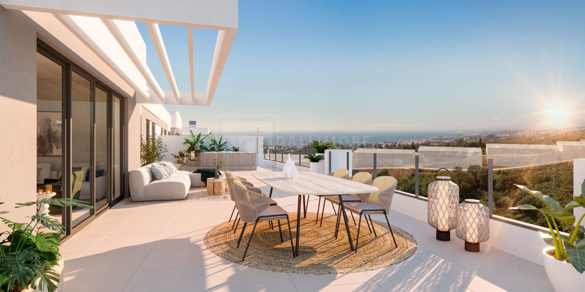 STRIKING BRAND NEW 3-BEDROOM PENTHOUSE APARTMENT IN ALTOS DE LOS MONTEROS, MARBELLA