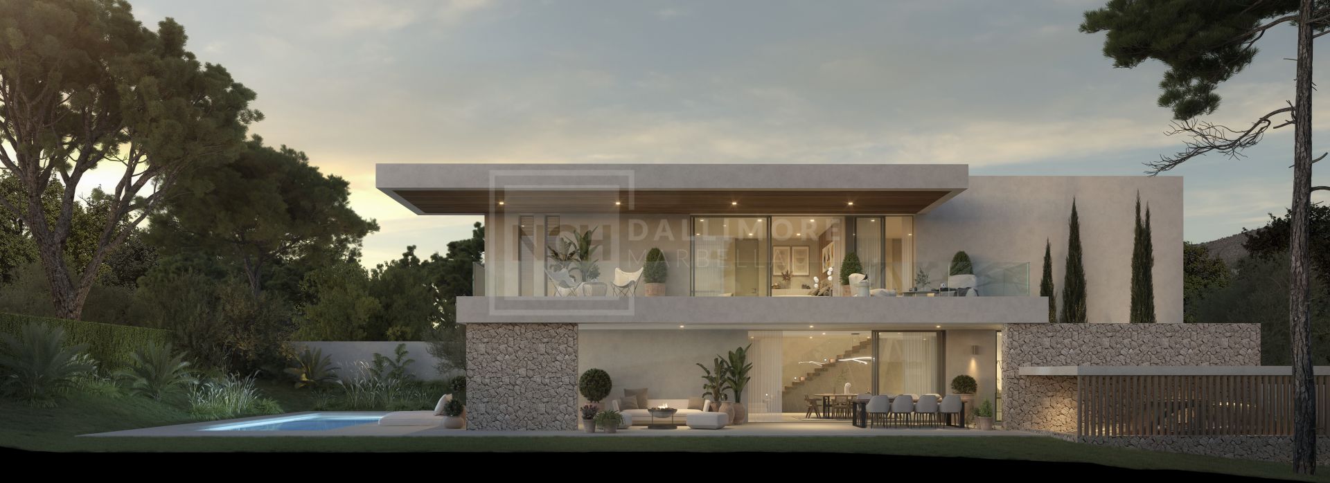 BRAND NEW STYLISH 4-BEDROOM CONTEMPORARY VILLA LOCATED IN ELVIRIA EAST OF MARBELLA