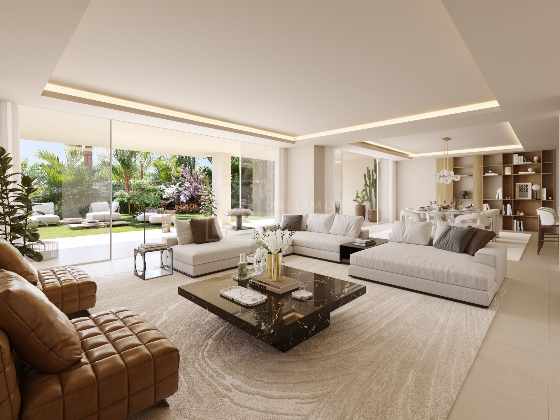 STRIKING NEW 4-BEDROOM CONTEMPORARY LUXURY DUPLEX PENTHOUSE, GOLDEN MILE, MARBELLA