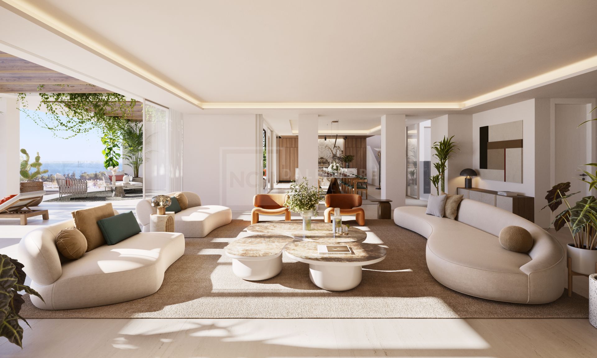 STRIKING NEW 4-BEDROOM CONTEMPORARY LUXURY DUPLEX PENTHOUSE, GOLDEN MILE, MARBELLA