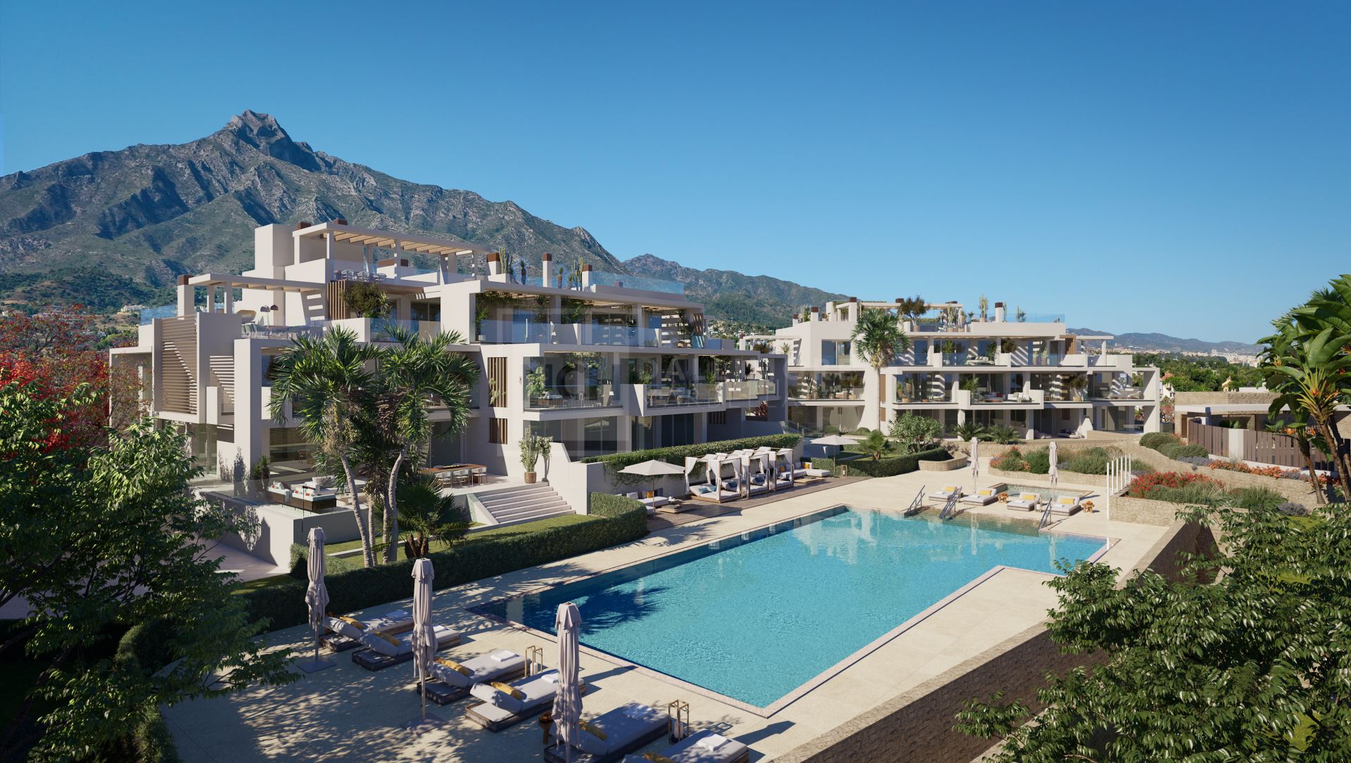 STRIKING NEW 4-BEDROOM CONTEMPORARY LUXURY DUPLEX PENTHOUSE, GOLDEN MILE, MARBELLA