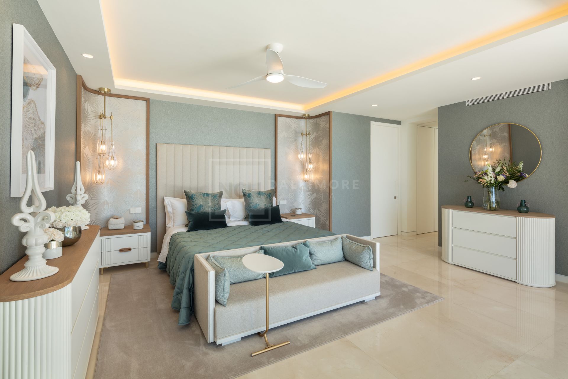 EXCEPTIONAL LUXURY 6-BEDROOM PENTHOUSE WITH OPEN SEA VIEWS IN MARBELLA'S PUENTE ROMANO RESORT