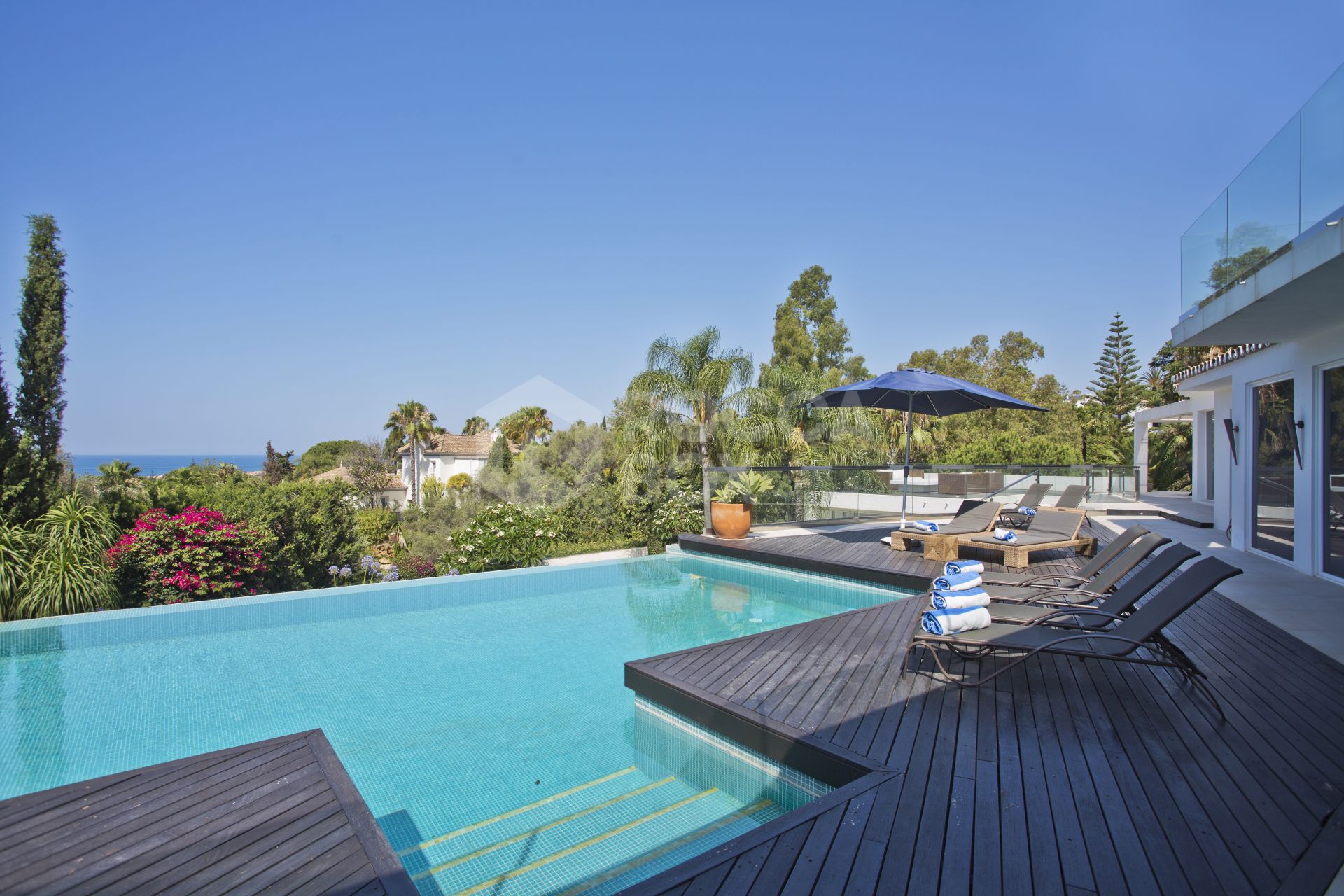 SPECTACULAR 7-BEDROOM MODERN MANSION WITH PANORAMIC SEA VIEWS, HACIENDA LAS CHAPAS, MARBELLA