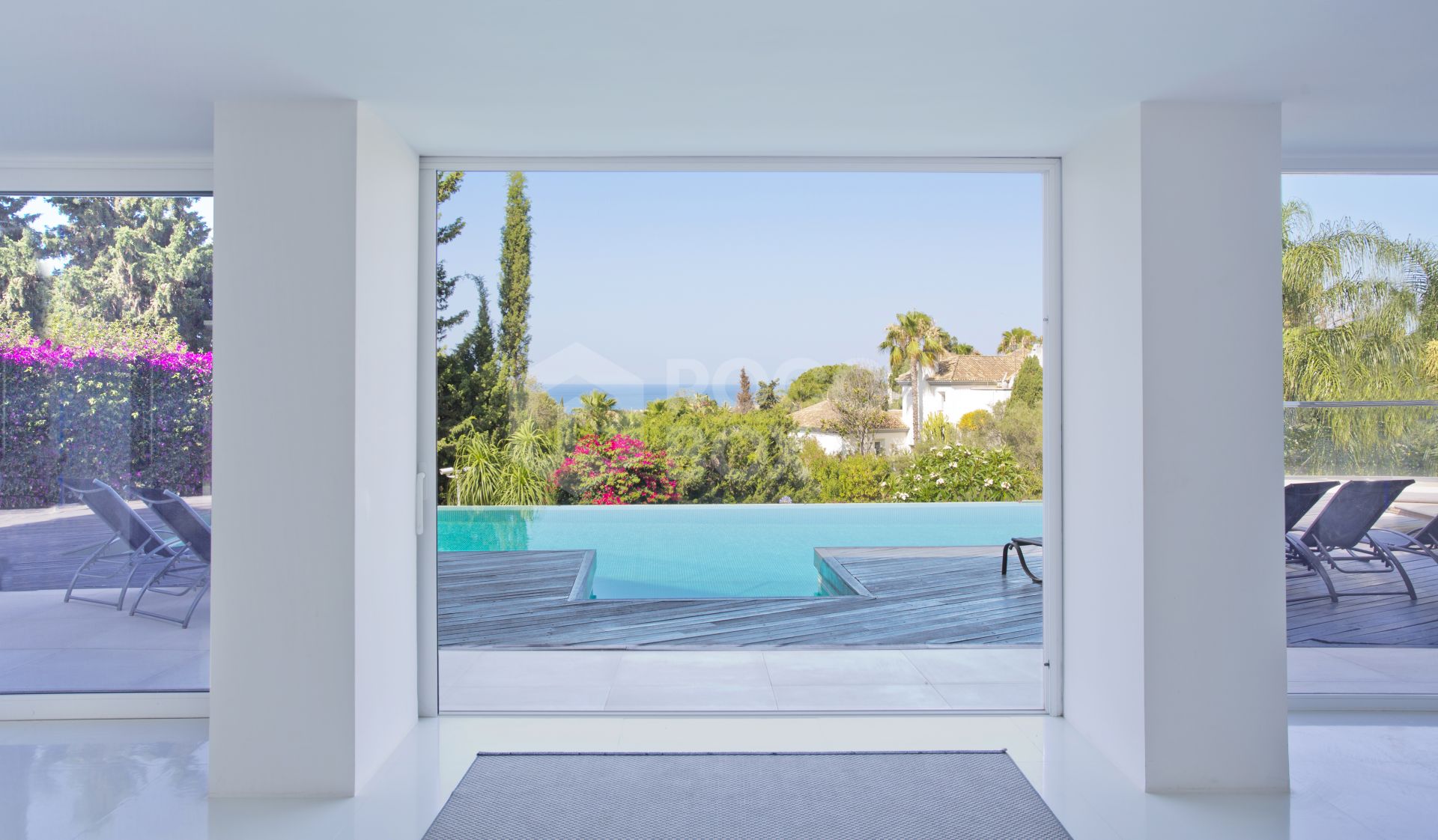 SPECTACULAR 7-BEDROOM MODERN MANSION WITH PANORAMIC SEA VIEWS, HACIENDA LAS CHAPAS, MARBELLA