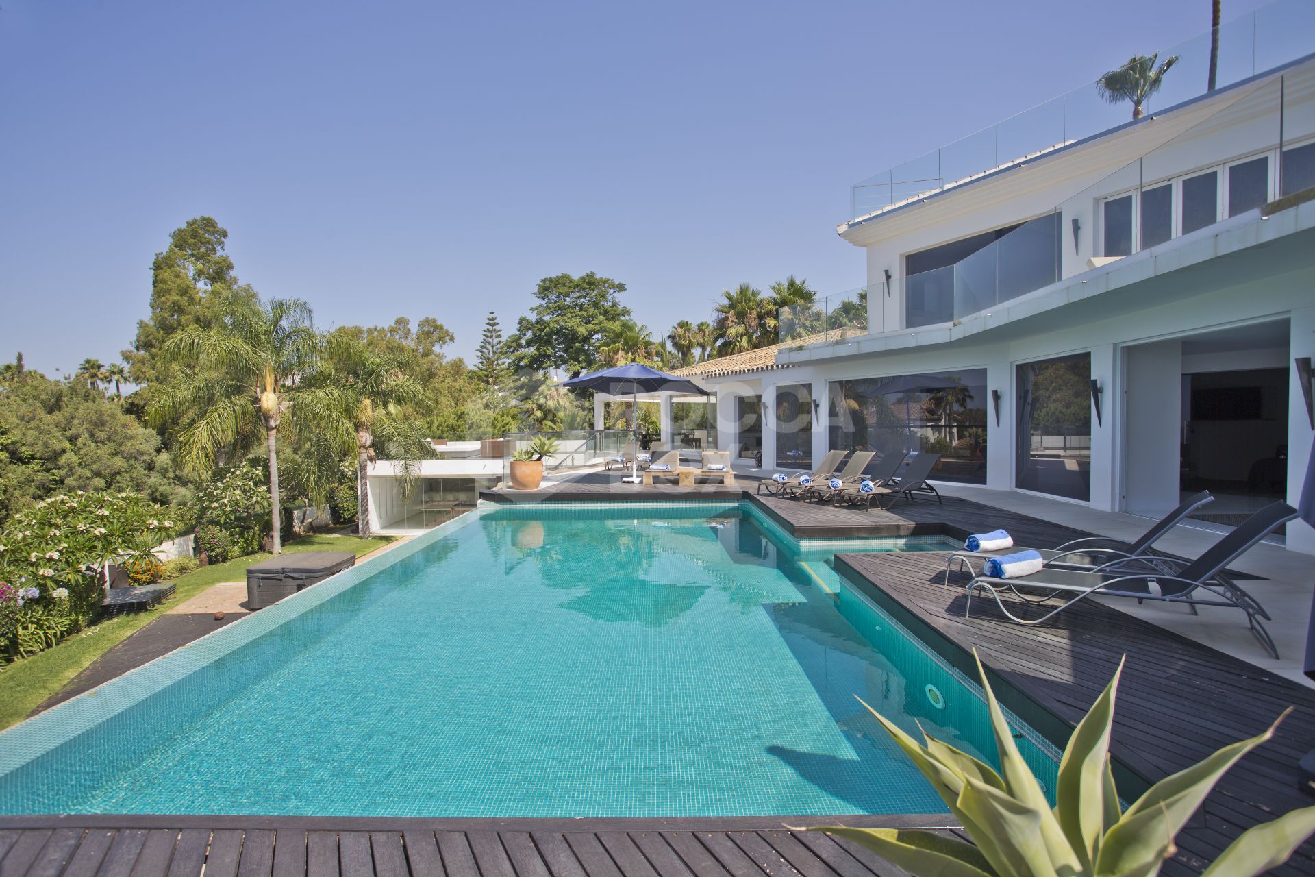 SPECTACULAR 7-BEDROOM MODERN MANSION WITH PANORAMIC SEA VIEWS, HACIENDA LAS CHAPAS, MARBELLA