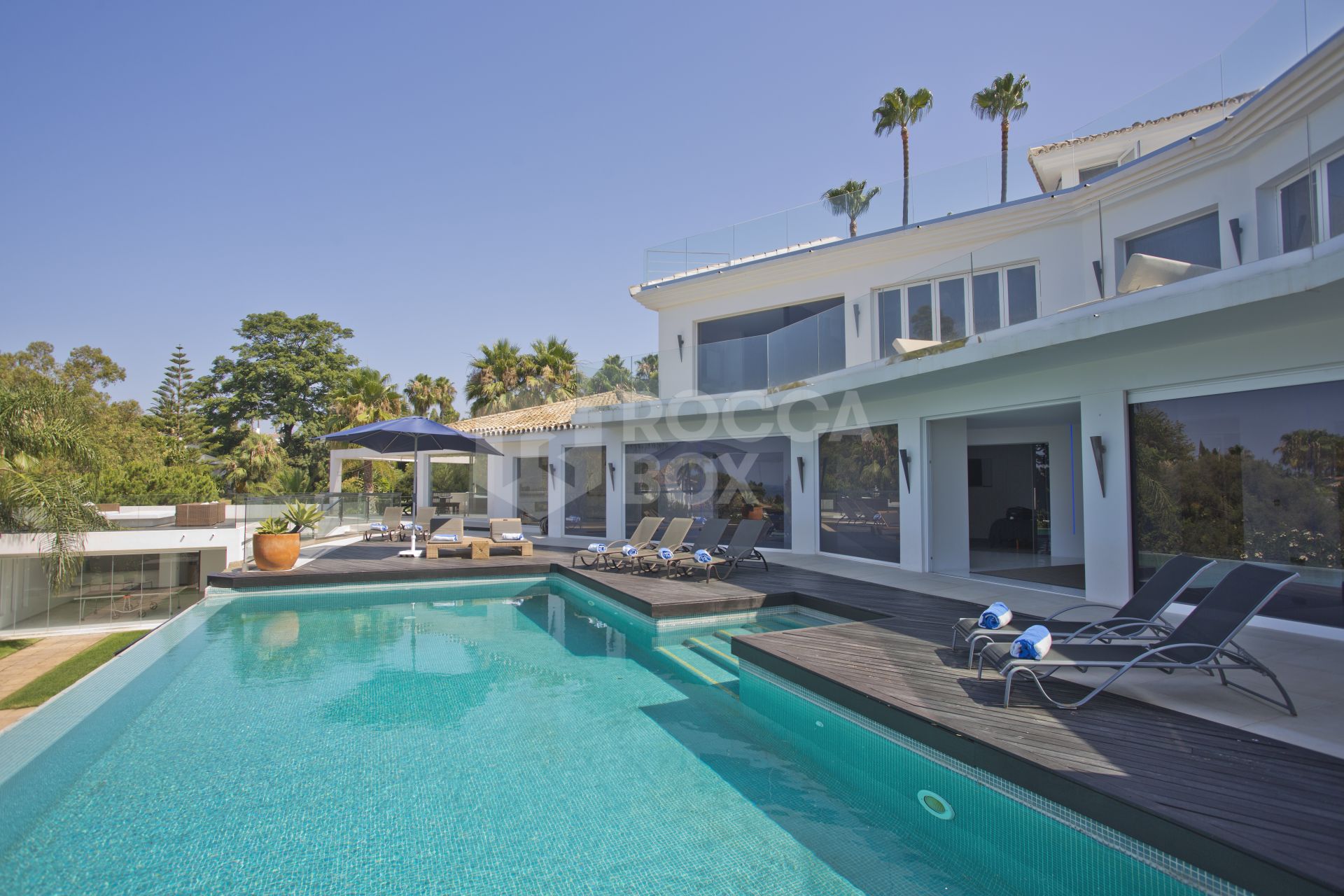 SPECTACULAR 7-BEDROOM MODERN MANSION WITH PANORAMIC SEA VIEWS, HACIENDA LAS CHAPAS, MARBELLA