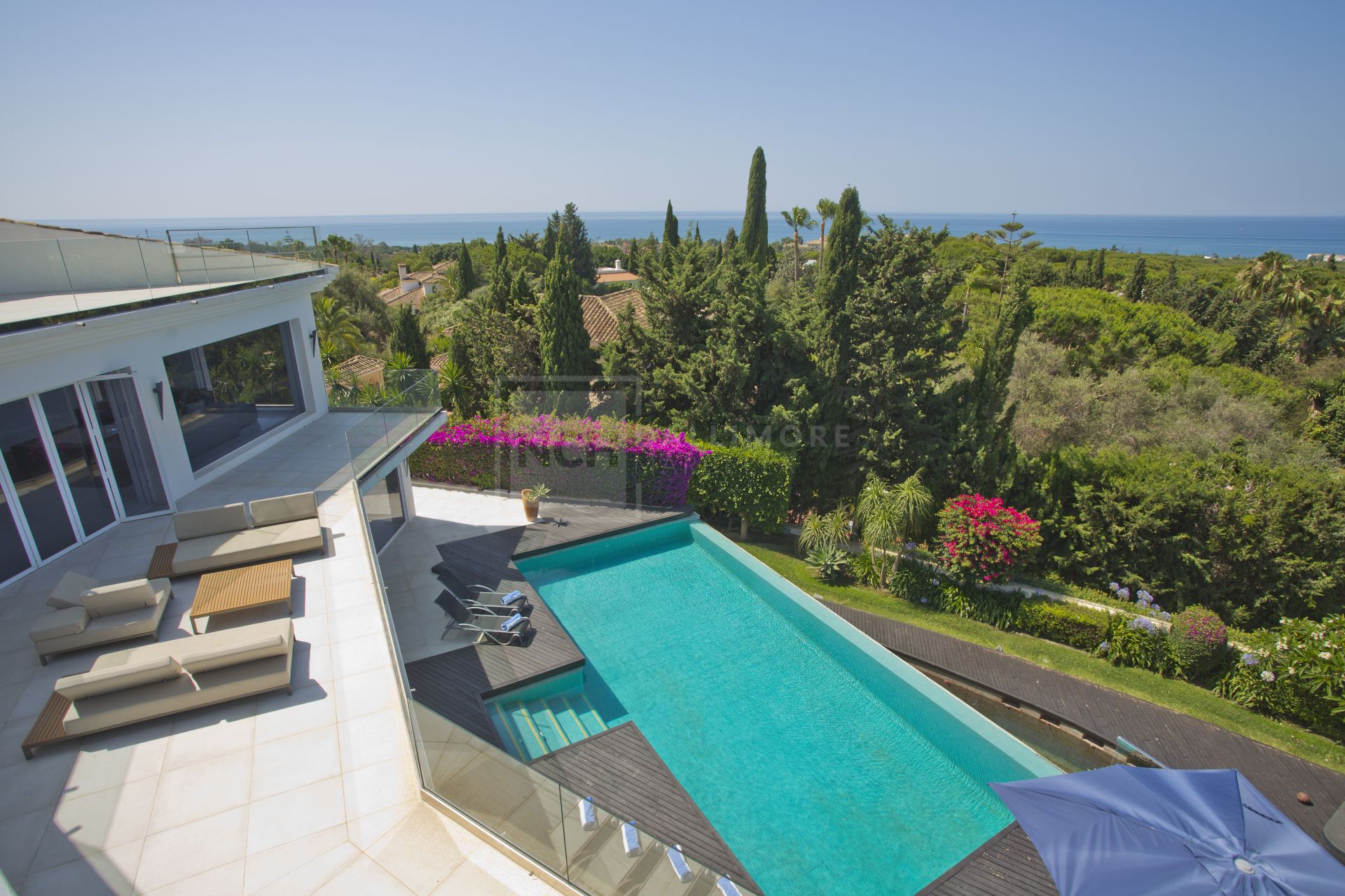 SPECTACULAR 7-BEDROOM MODERN MANSION WITH PANORAMIC SEA VIEWS, HACIENDA LAS CHAPAS, MARBELLA