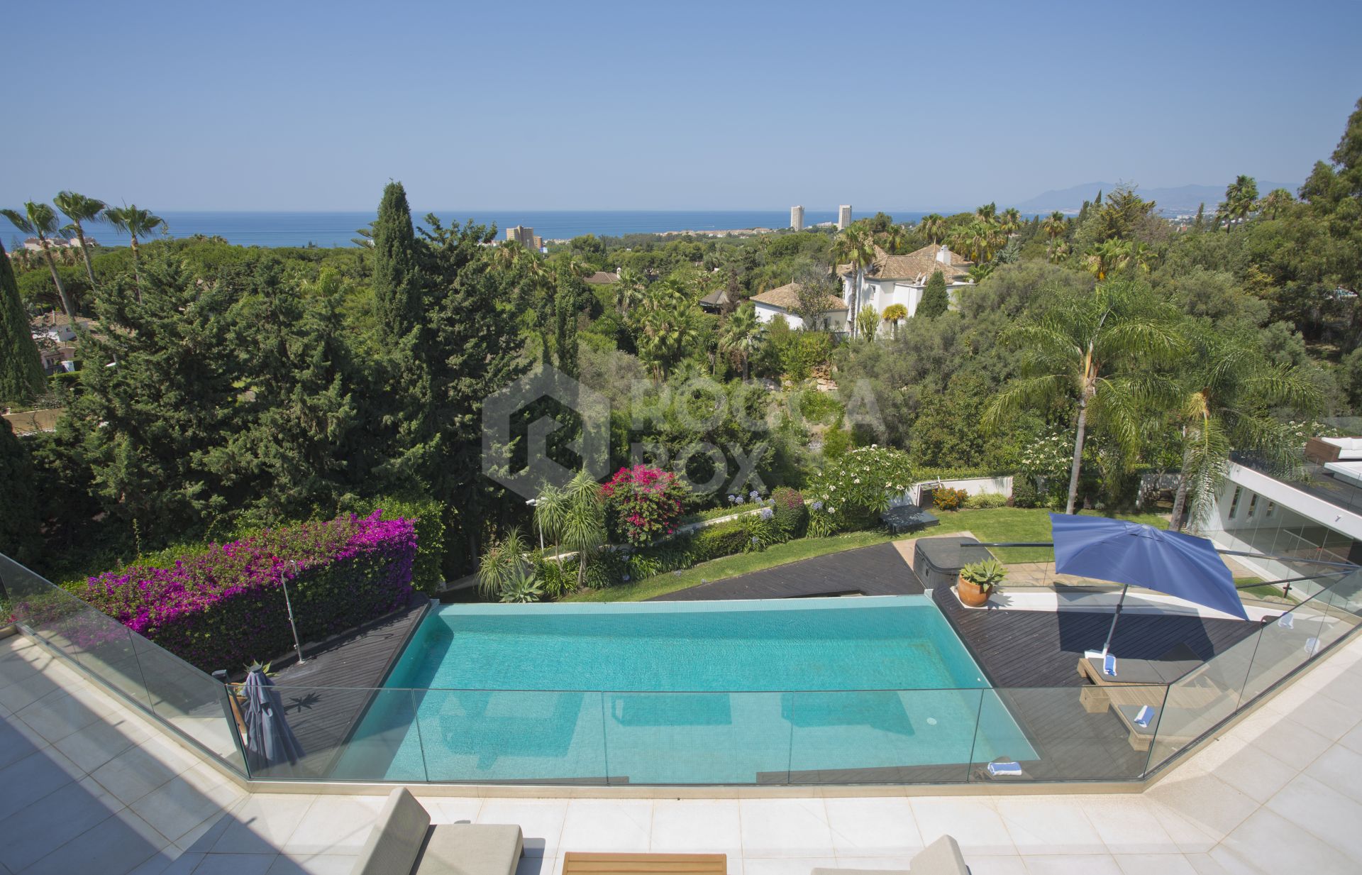 SPECTACULAR 7-BEDROOM MODERN MANSION WITH PANORAMIC SEA VIEWS, HACIENDA LAS CHAPAS, MARBELLA