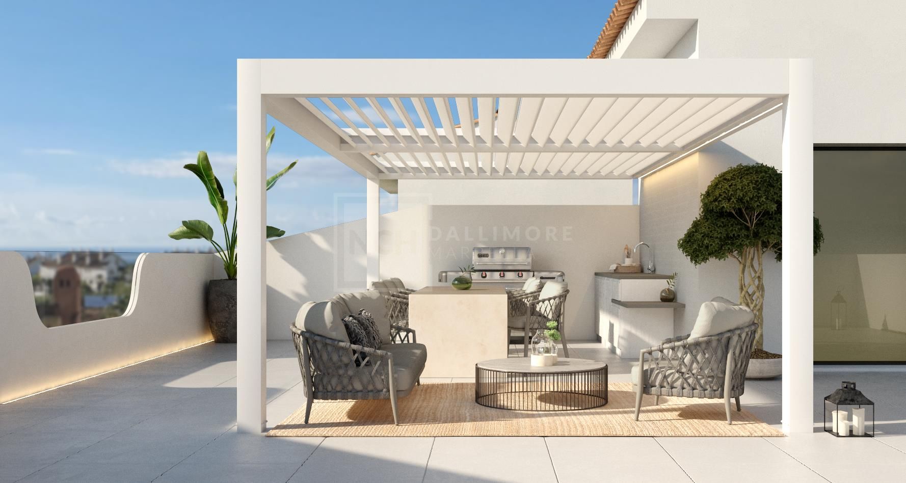 BRAND NEW TOWNHOUSE OVER 4 FLOORS ON THE GOLDEN MILE, MARBELLA