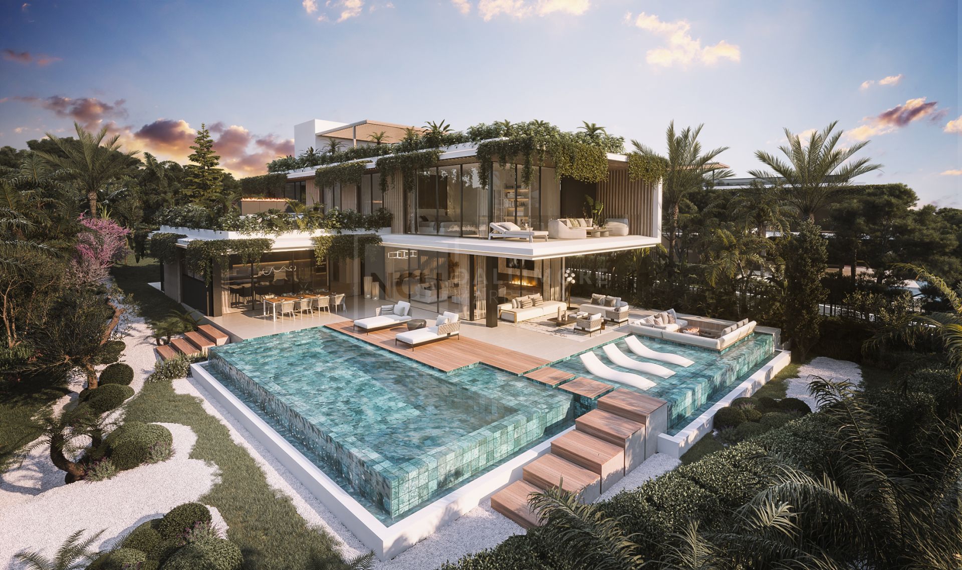 STUNNING CONTEMPORARY 5-BEDROOM VILLA IN CASCADA DE CAMOJAN, MARBELLA