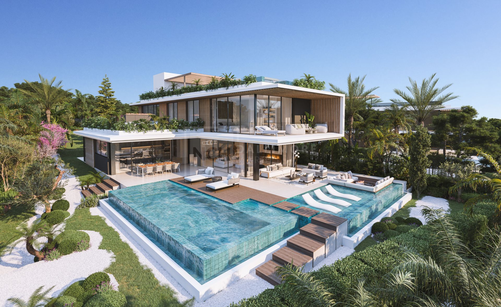 STUNNING CONTEMPORARY 5-BEDROOM VILLA IN CASCADA DE CAMOJAN, MARBELLA