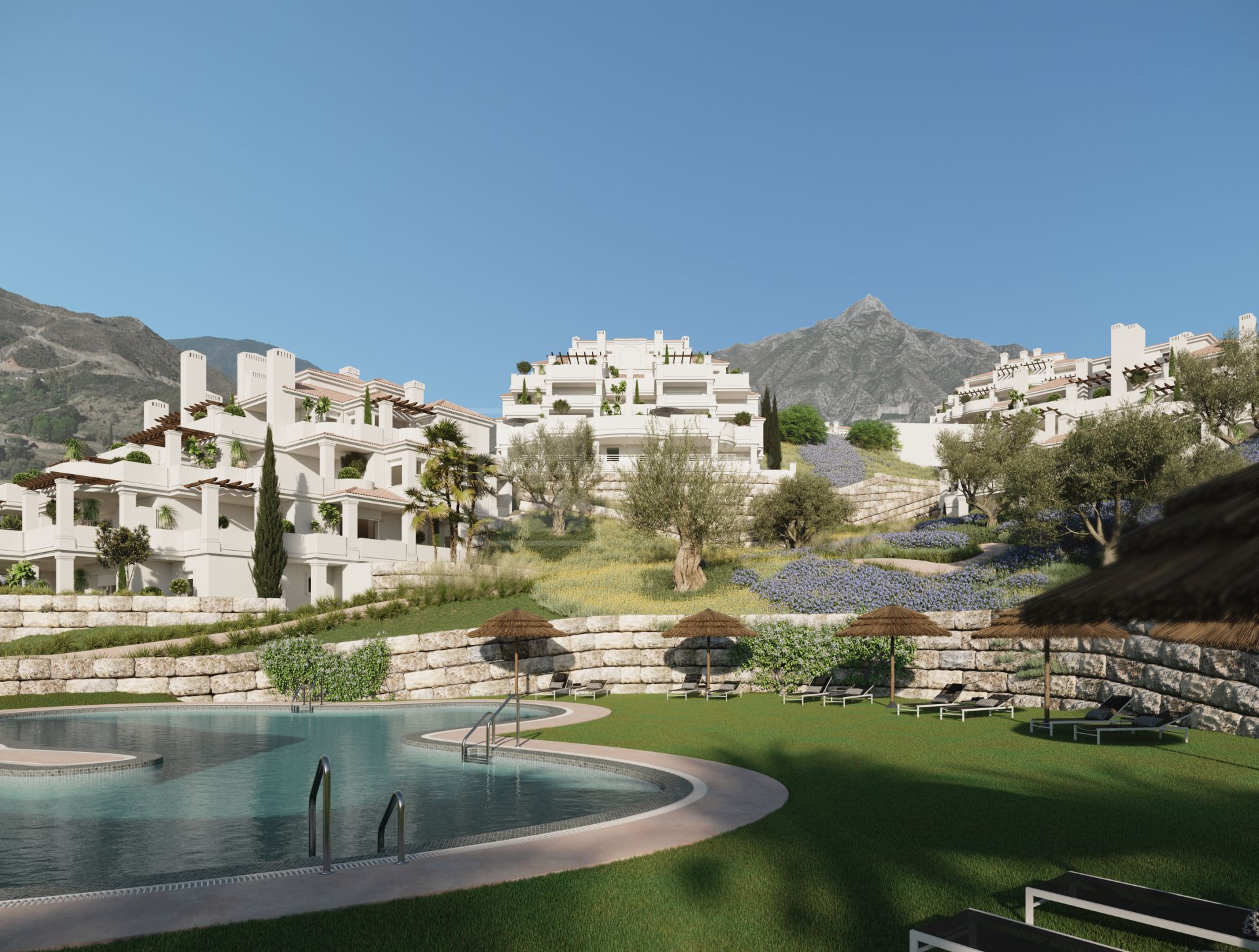 BRAND NEW 2-BEDROOM CONTEMPORARY GROUND FLOOR APARTMENT IN GOLF VALLEY NUEVA ANDALUCIA MARBELLA