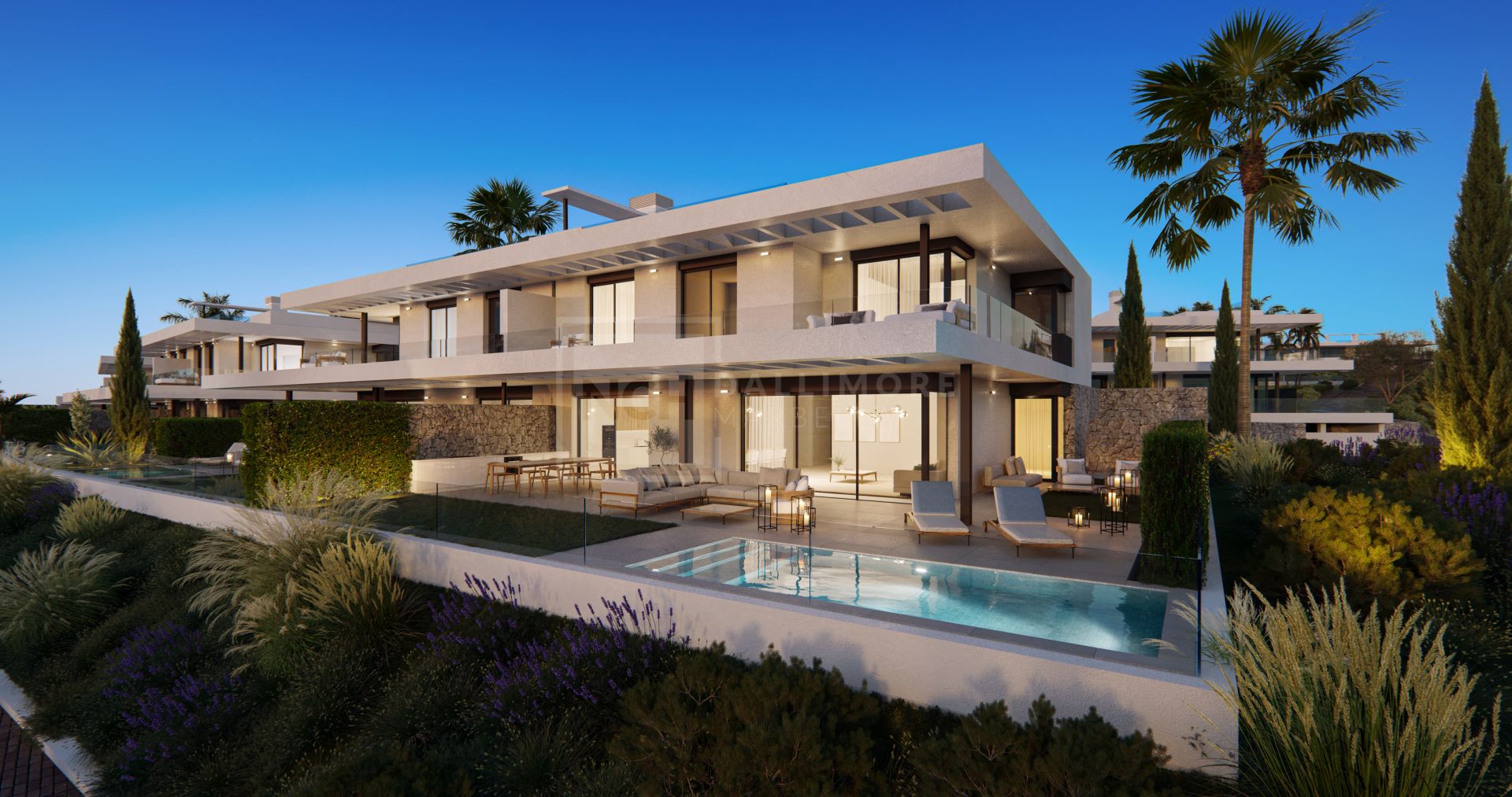 STUNNING BRAND NEW 4-BEDROOM CONTEMPORARY DUPLEX APARTMENT WITH SEA VIEWS EAST OF MARBELLA