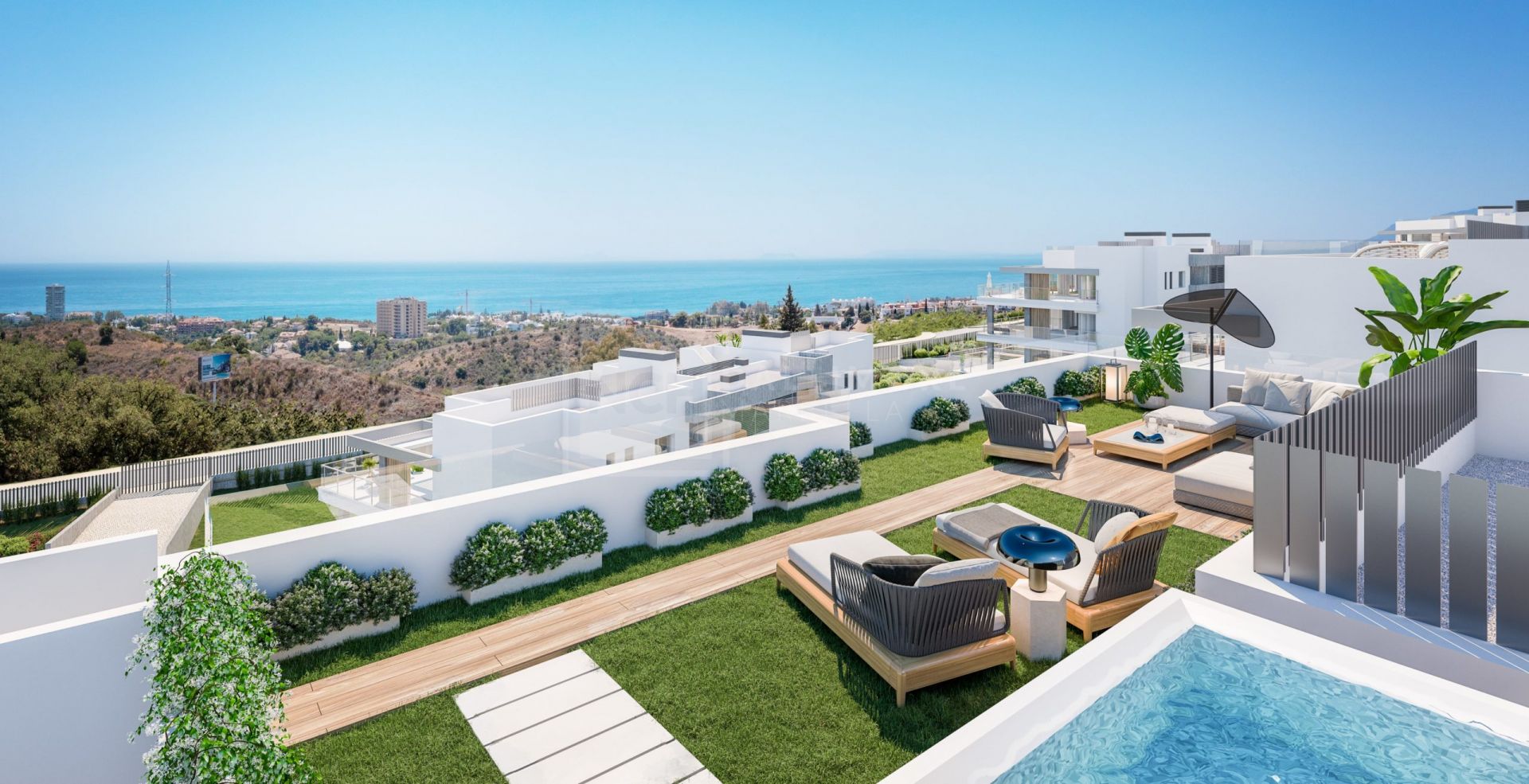 BRAND NEW LUXURY CONTEMPORARY 2-BEDROOM PENTHOUSE APARTMENT EAST MARBELLA