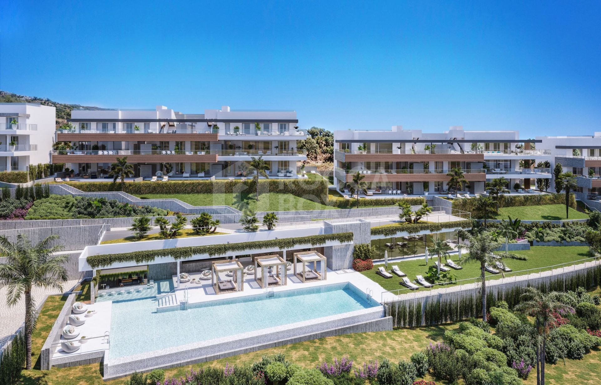 BRAND NEW LUXURY CONTEMPORARY 2-BEDROOM APARTMENT EAST MARBELLA