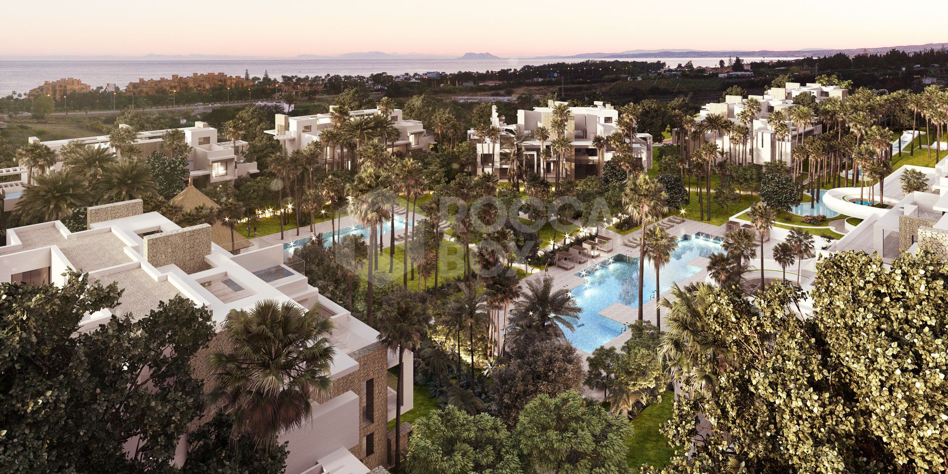 BRAND NEW 3-BEDROOM CONTEMPORARY APARTMENT EAST OF ESTEPONA