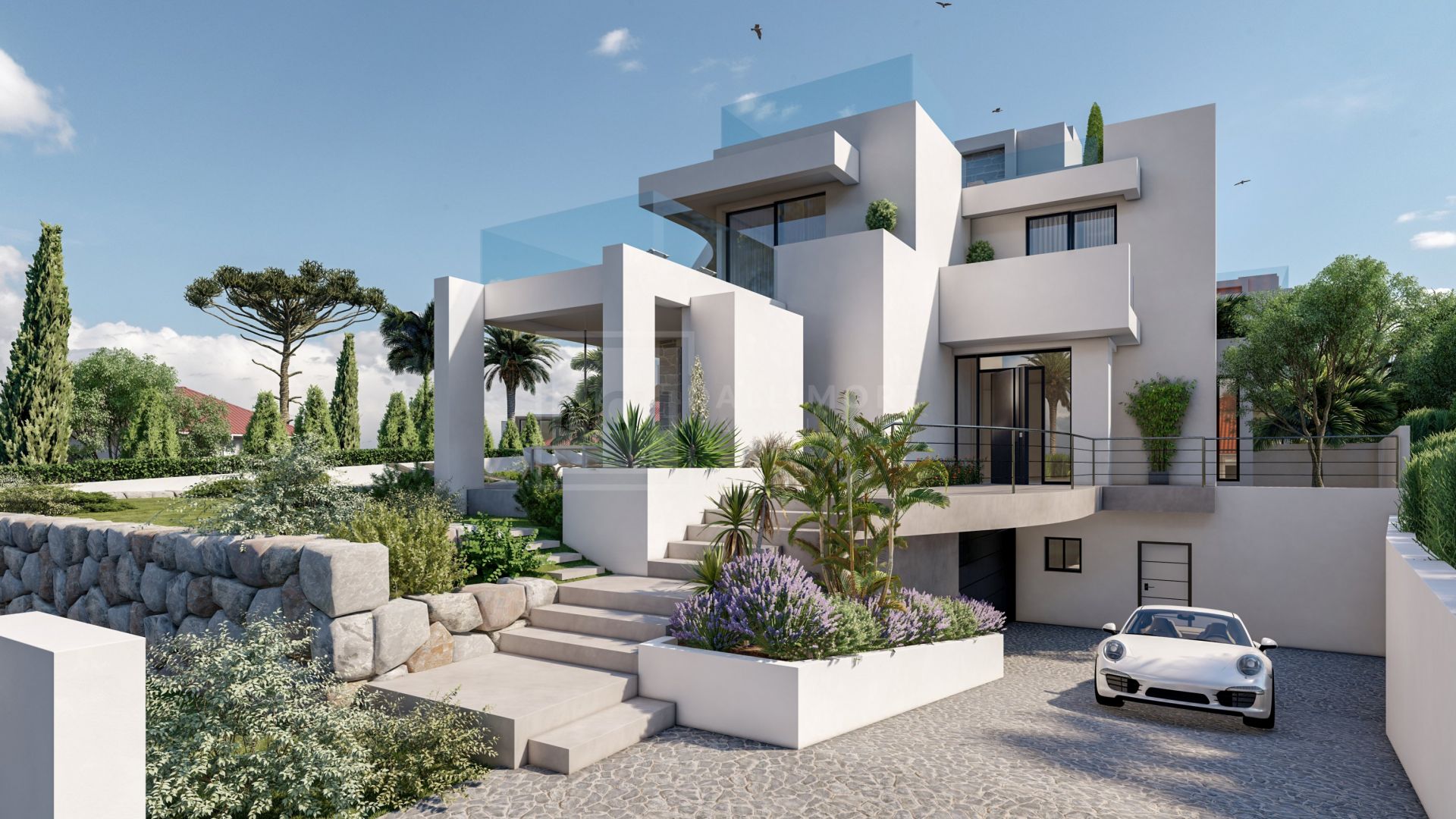 STUNNING 6-BEDROOM LUXURY CONTEMPORARY VILLA EAST MARBELLA